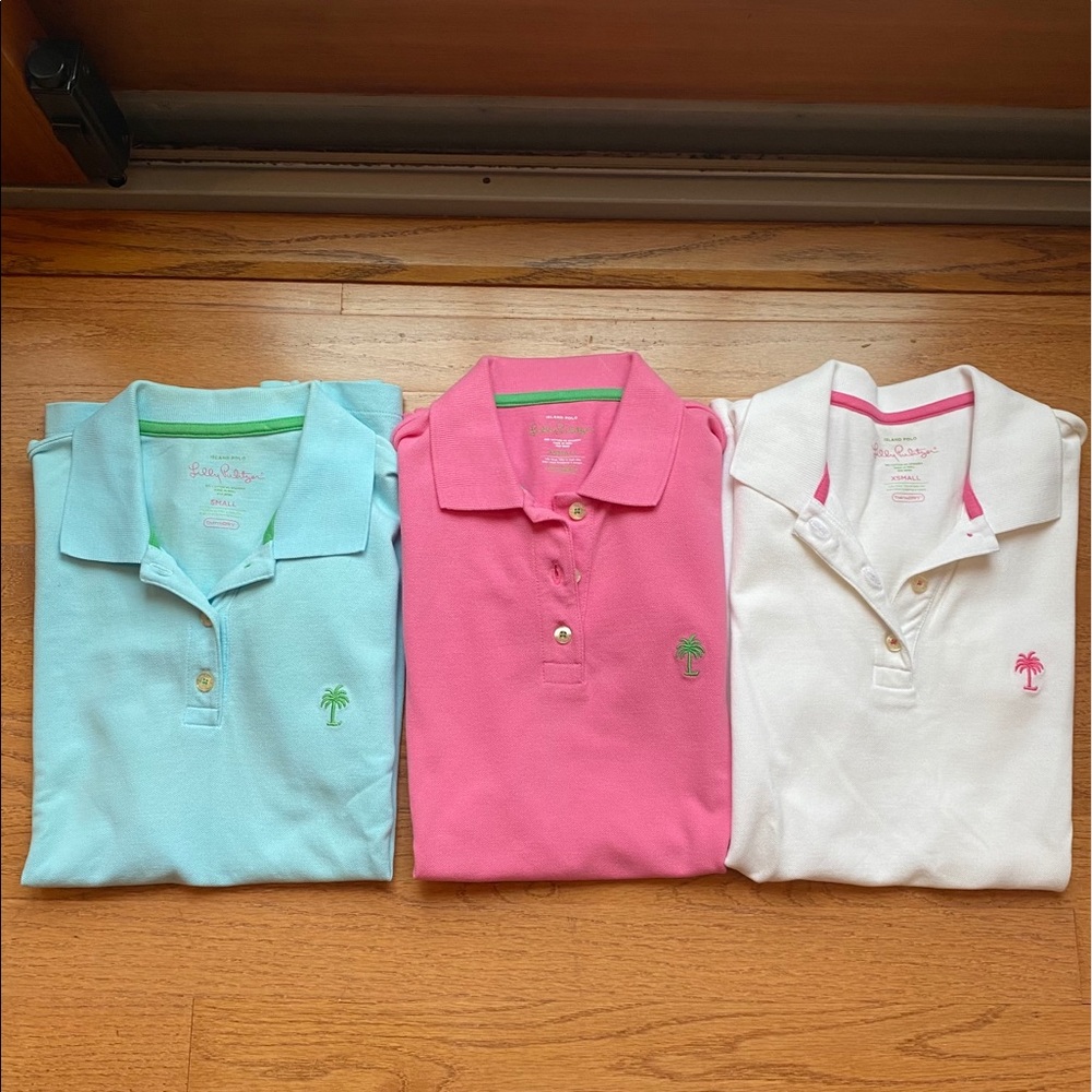 Lilly Pulitzer transDRY polo shirts